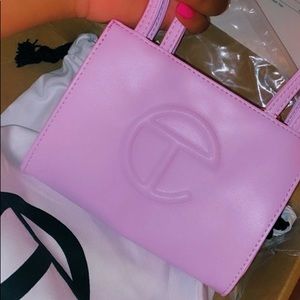 Light pink small Telfar tote